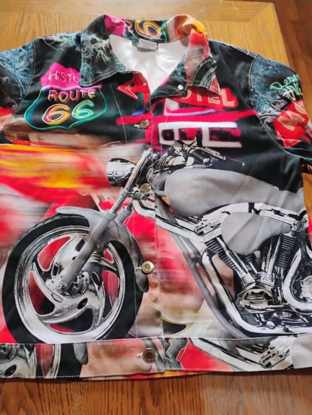 IMPULSE, California, Biker Jacket, LG